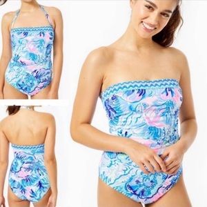 EEUC- size 14- Justina One piece- Saltwater Blue Shade Seekers Engineered